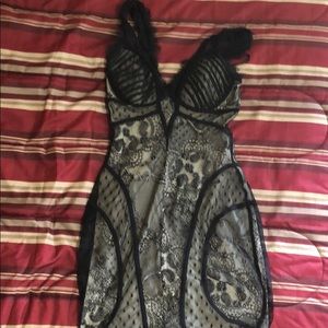 Black lingerie dress. (Gently worn)